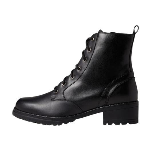 NWOT Cole Haan Black Camea Waterproof Combat Boots – Sz 9B - Picture 4 of 10